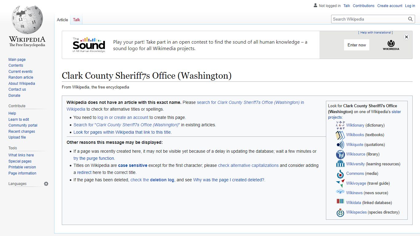Clark County Sheriff's Office (Washington) - Wikipedia